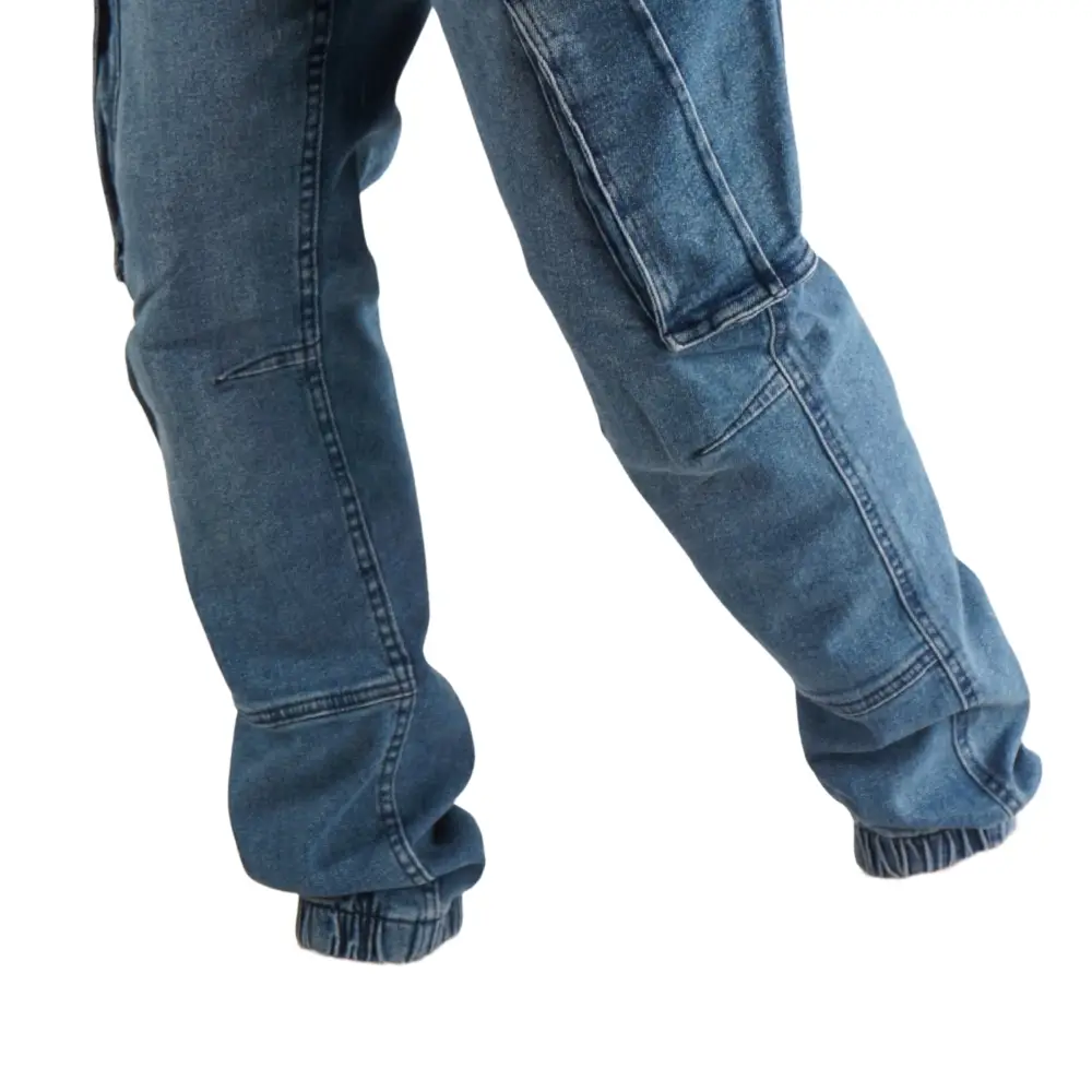 cargo jogger | dunkelblau | stretch denim cargo jogger | dunkelblau | stretch denim