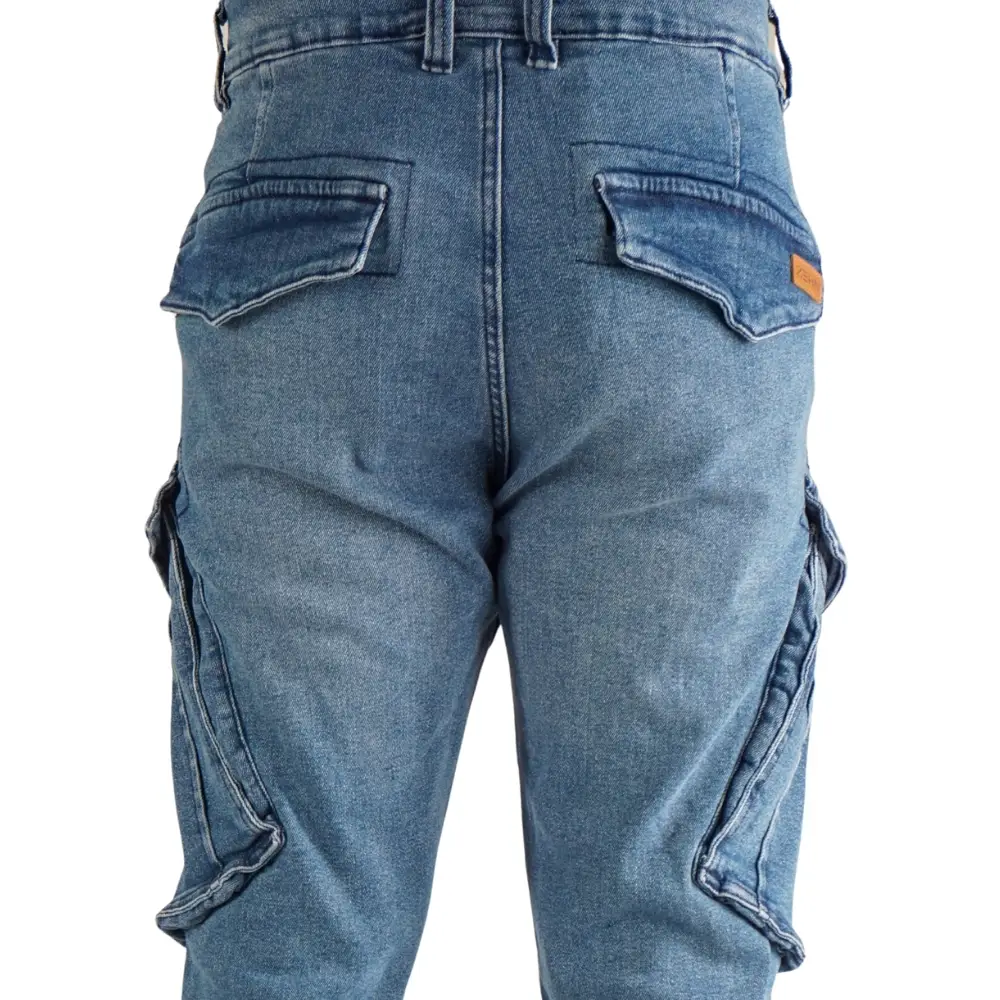 cargo jogger | dunkelblau | stretch denim cargo jogger | dunkelblau | stretch denim
