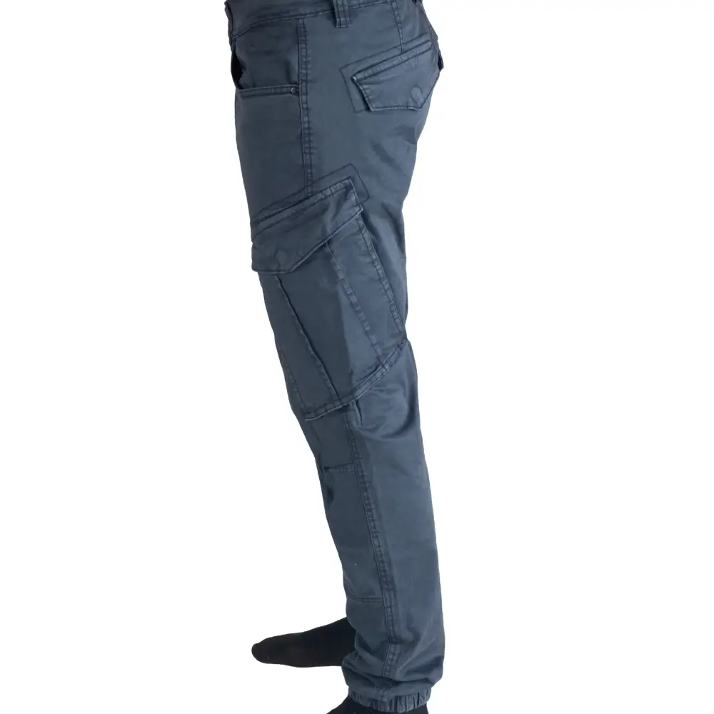 cargo jogger – dunkelblau – stretch twill. cargo jogger – dunkelblau – stretch twill.