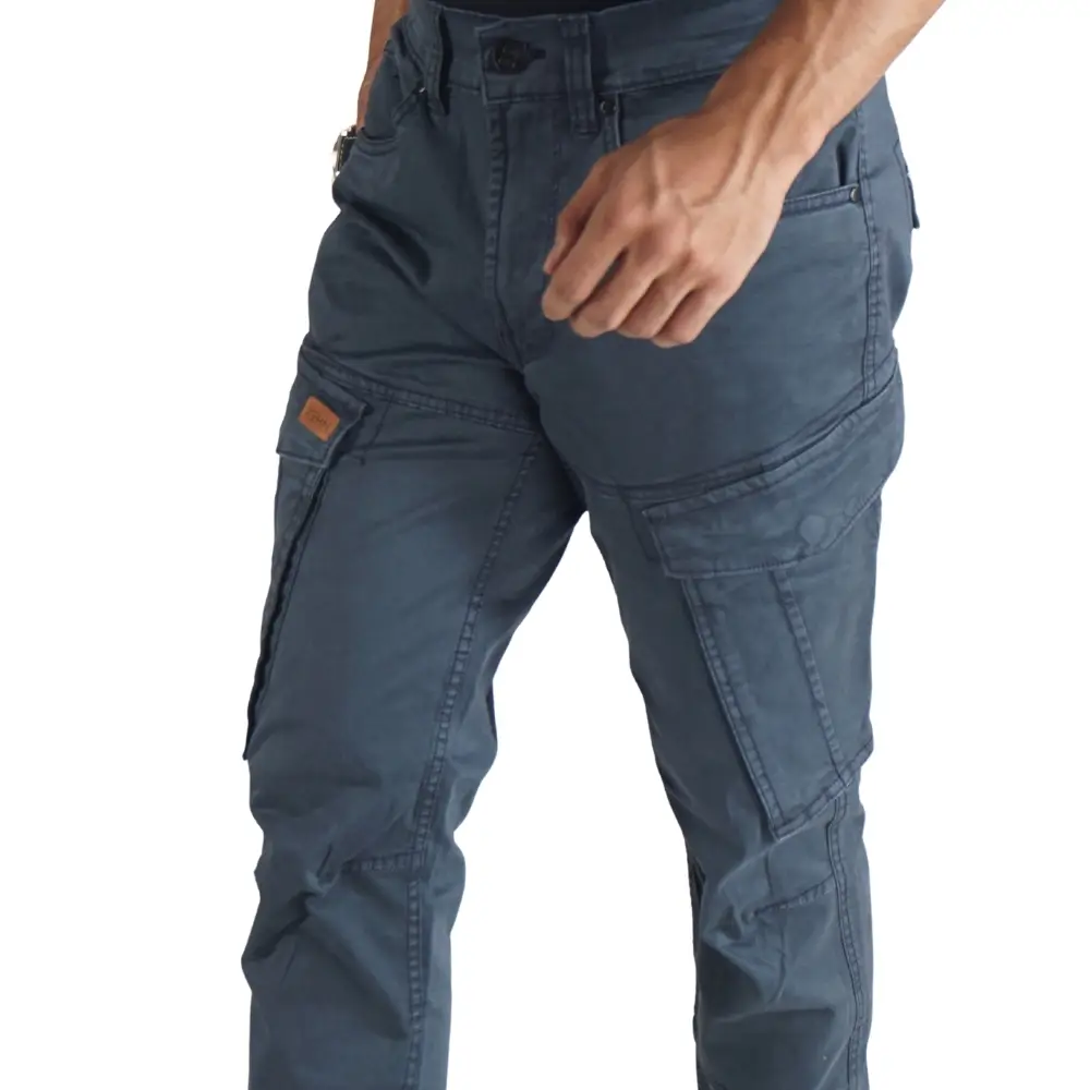 cargo jogger – dunkelblau – stretch twill. cargo jogger – dunkelblau – stretch twill.