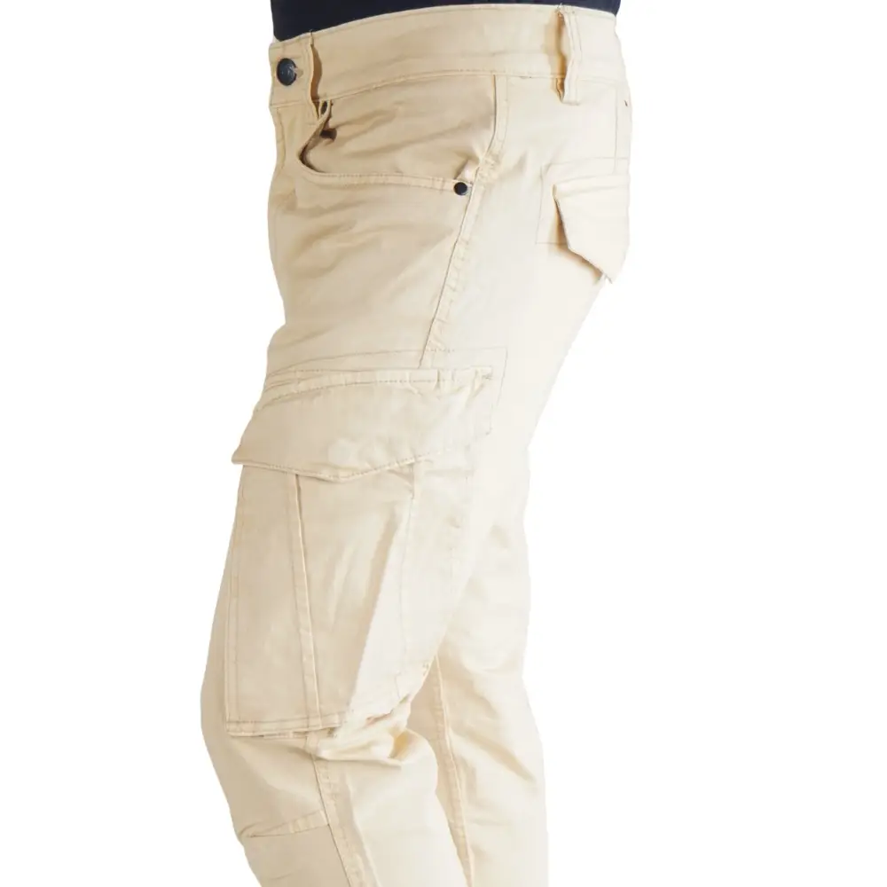 cargo jogger–beige–stretch twill cargo jogger–beige–stretch twill
