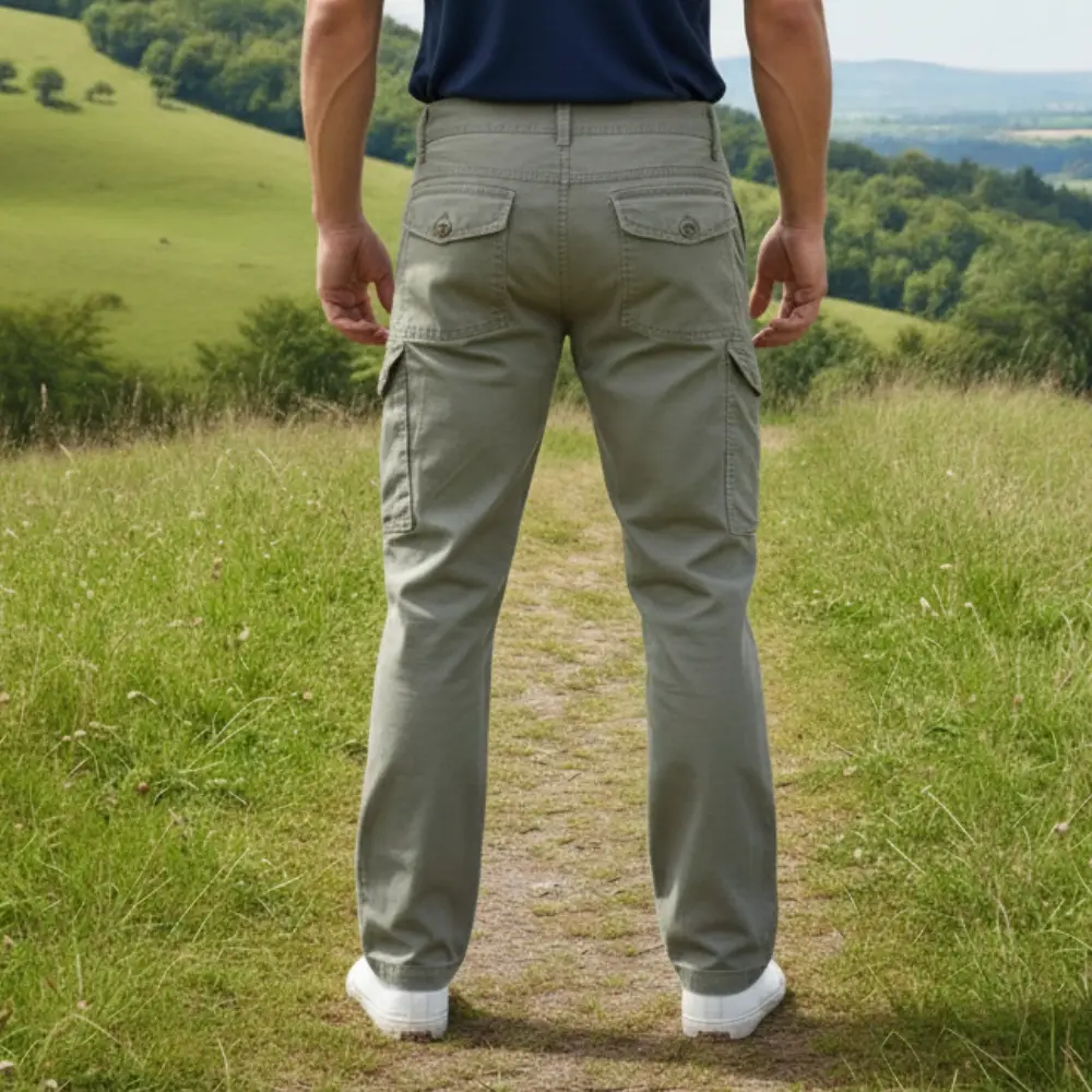 cargo twillhose – dunkeloliv – stretch. cargo twillhose – dunkeloliv – stretch.